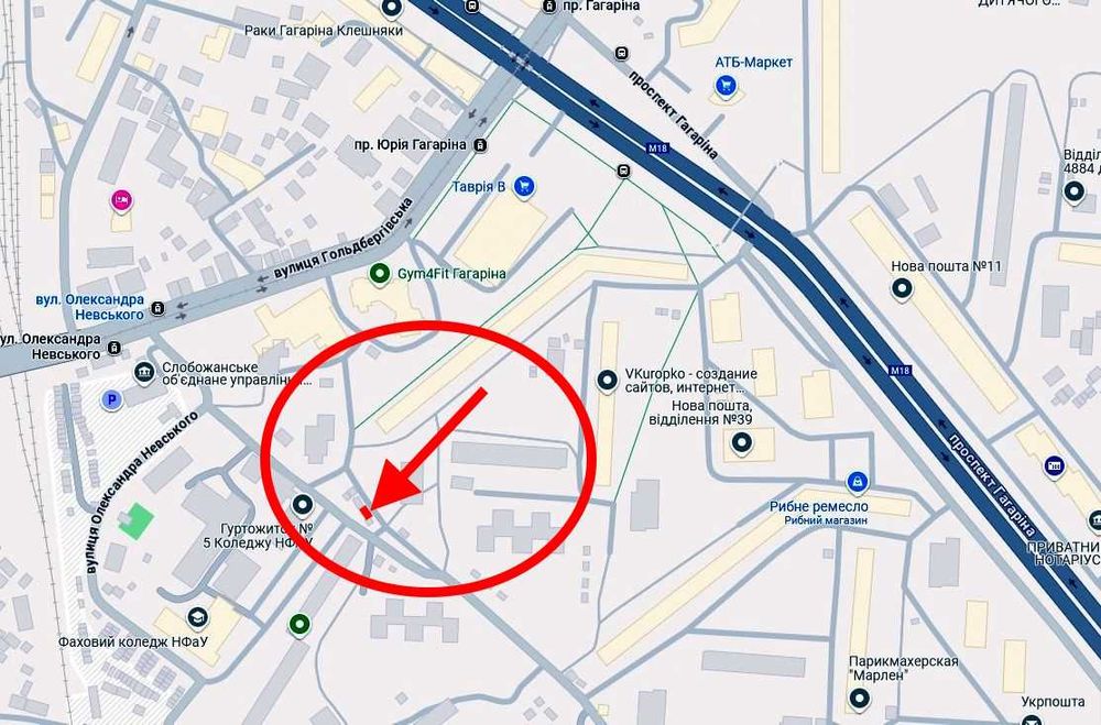 Павільйон 27 м2 серед висоток по пр-ту Аерокосмічному оренда Харків