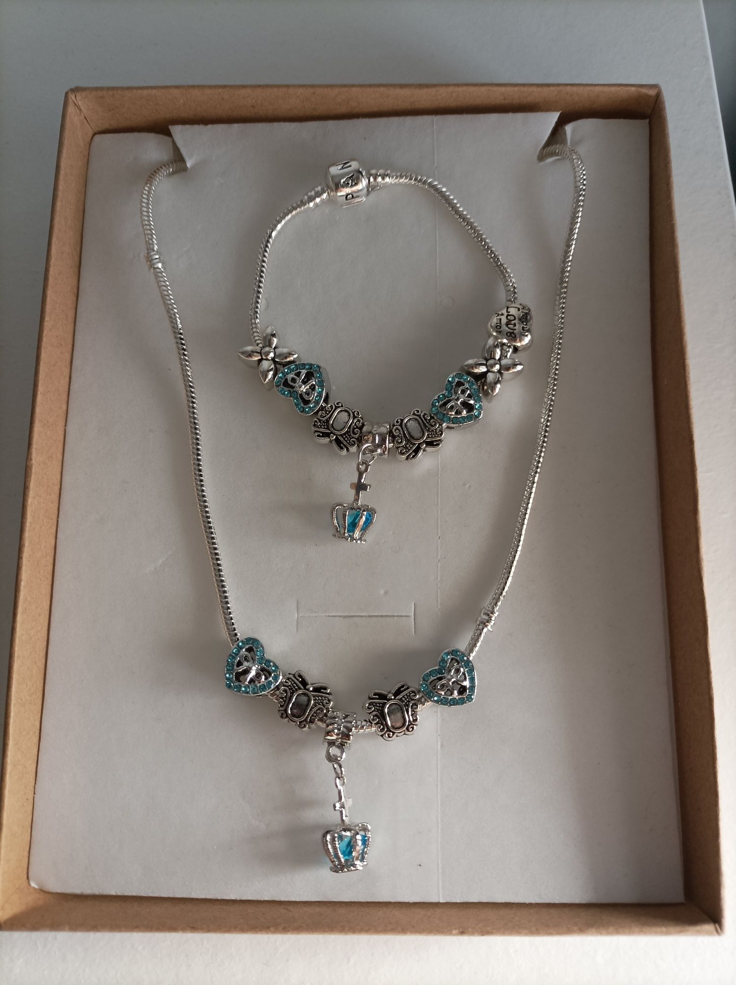 Conjunto pandora azul