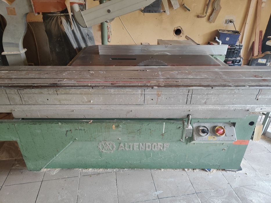 Piła formatowa altendorf stół 320cm wózek boczny