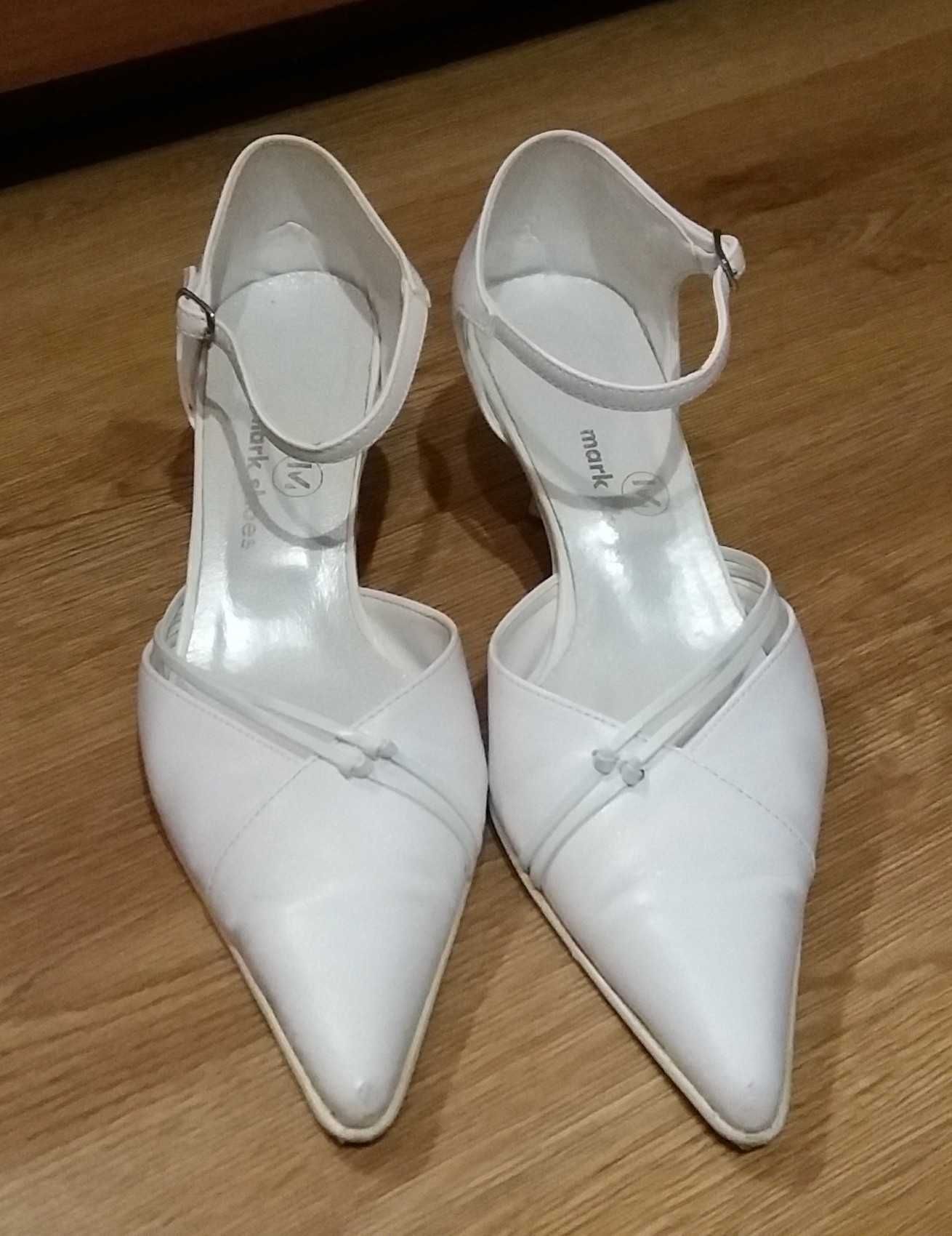 Buty ślubne białe rozmiar 36