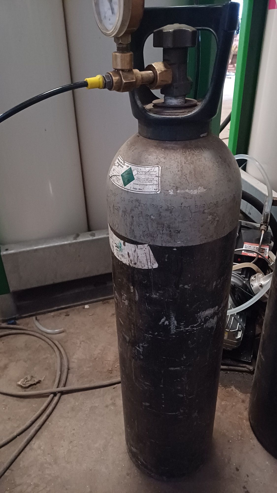 Argon recarga para tig e mig