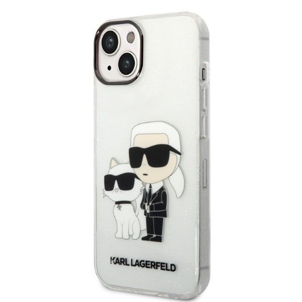 Etui Karl Lagerfeld Karl&Choupette do iPhone 14/15 Plus 6,7"