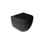 Miska WC wisząca Simas Vignoni 56x36cm Czarny mat