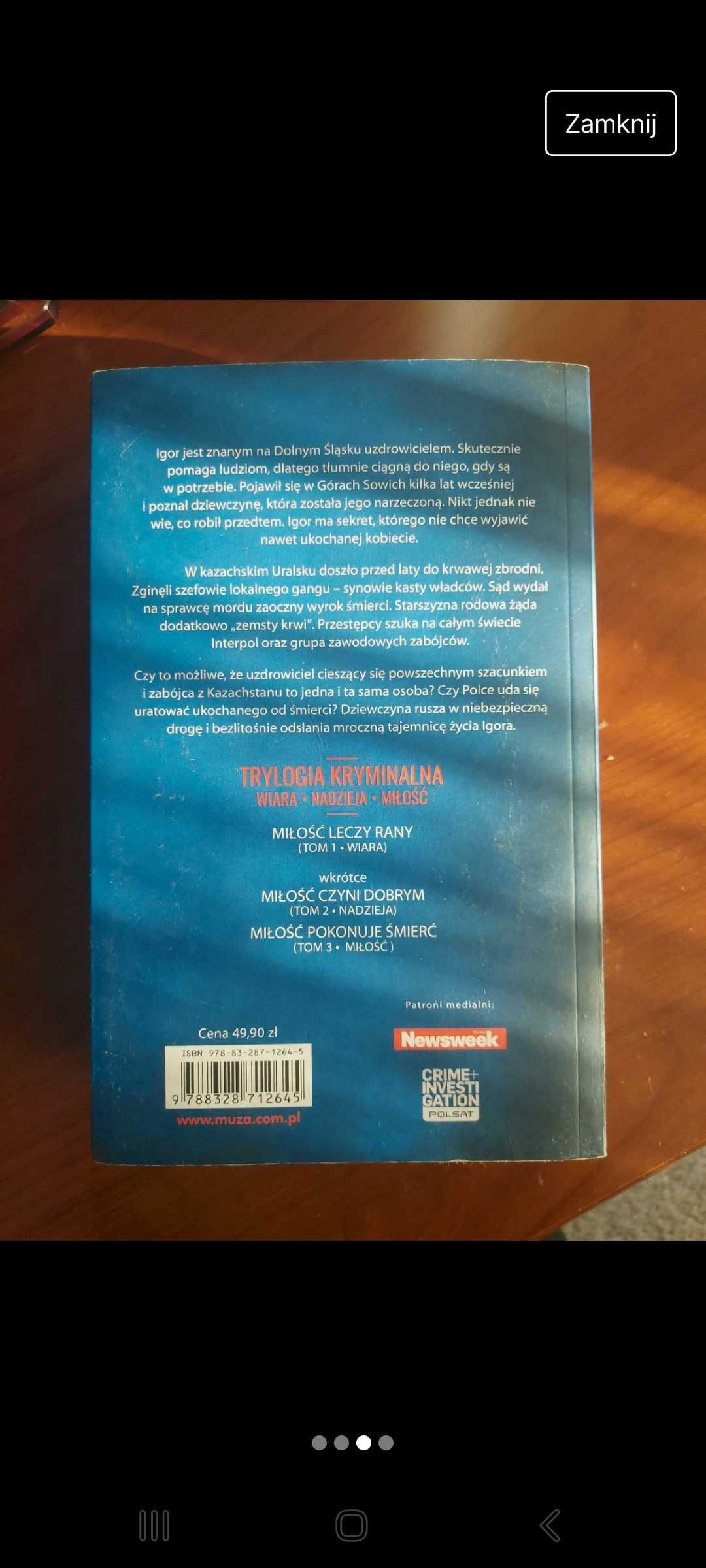 Katarzyna Bonda Miłość leczy rany