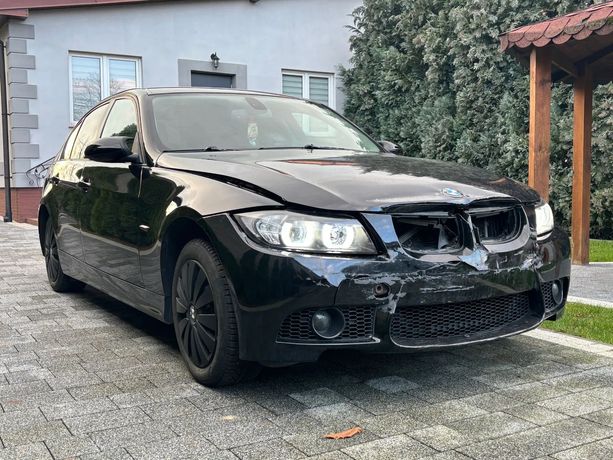 BMW Seria 3 BMW E90 320i LPG - Uszkodzony