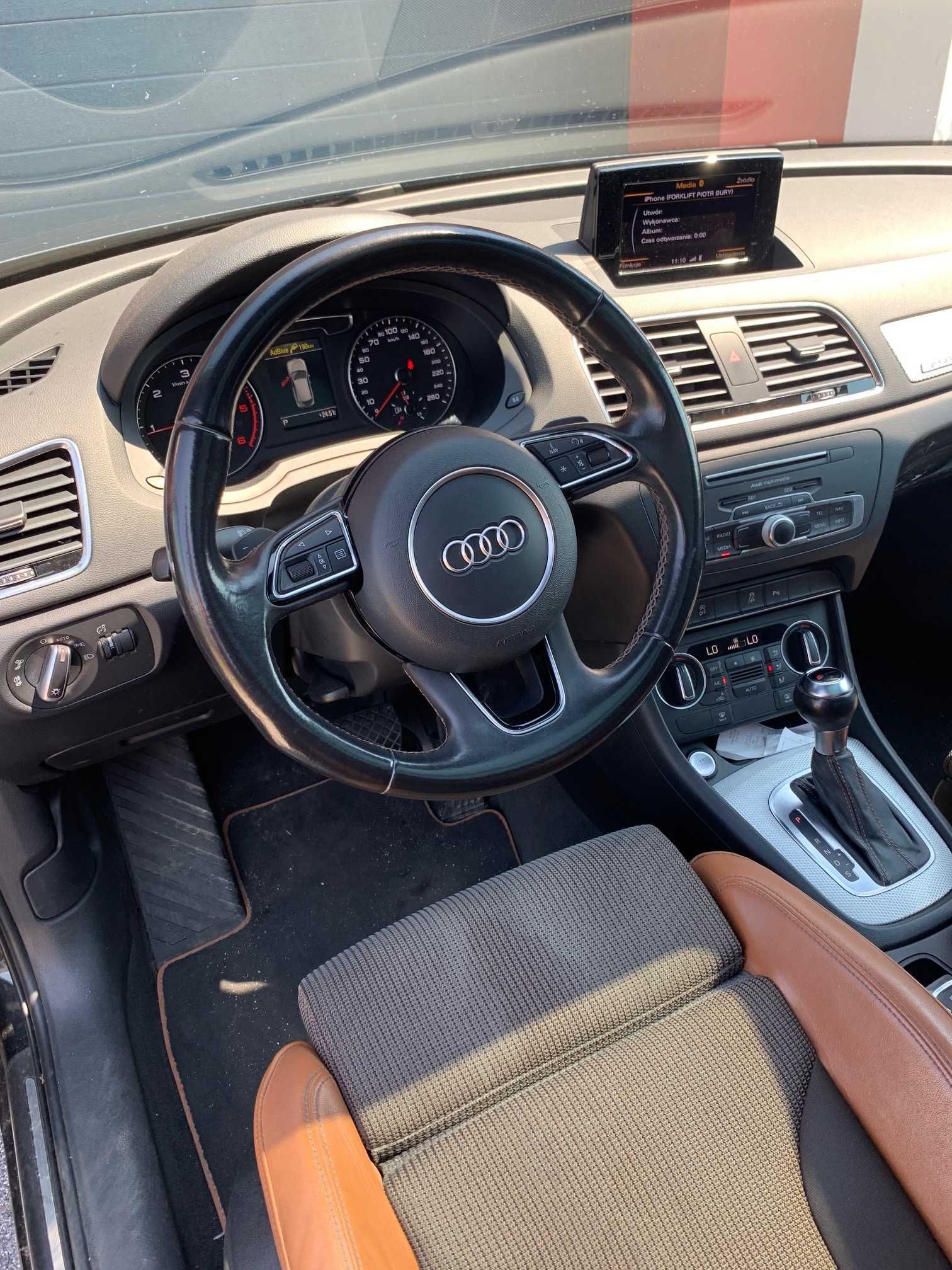 Audi Q3 Quatro Audi EXCLUSIVE 184 km  zamiana TYLKO  Linde H50 H70