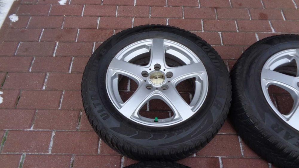 Alufelgi 15 Opel Astra K z oponami zimowymi 5/6mm 5x105 sr 56mm