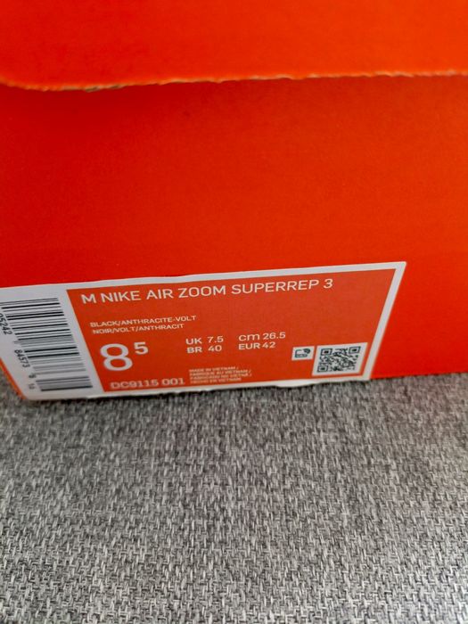 OKAZJA Nike Air Zoom Superrep 3 profesjonalne buty treningowe DC9115