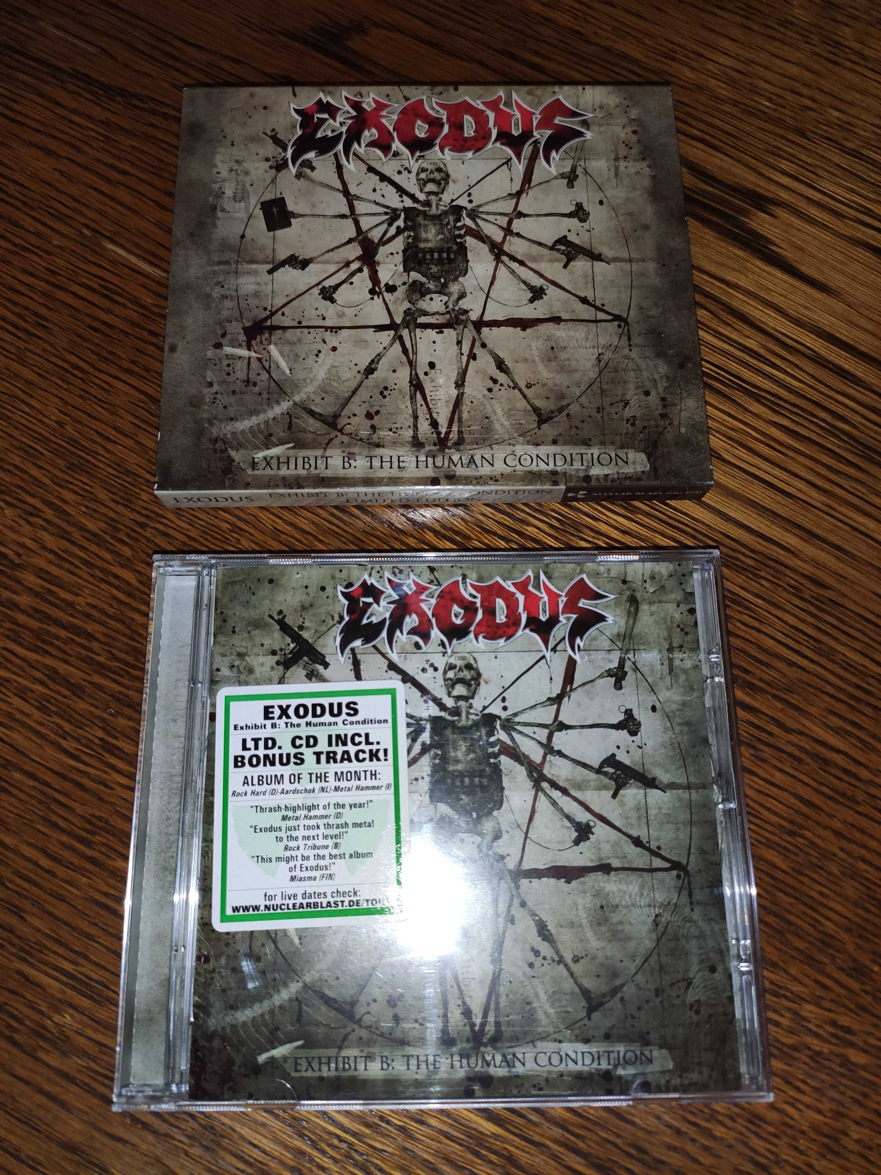 Exodus - Exhibit B: The Human Condition, CD 2010, GER, o-card