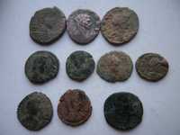 Lote 10 moedas Romanas