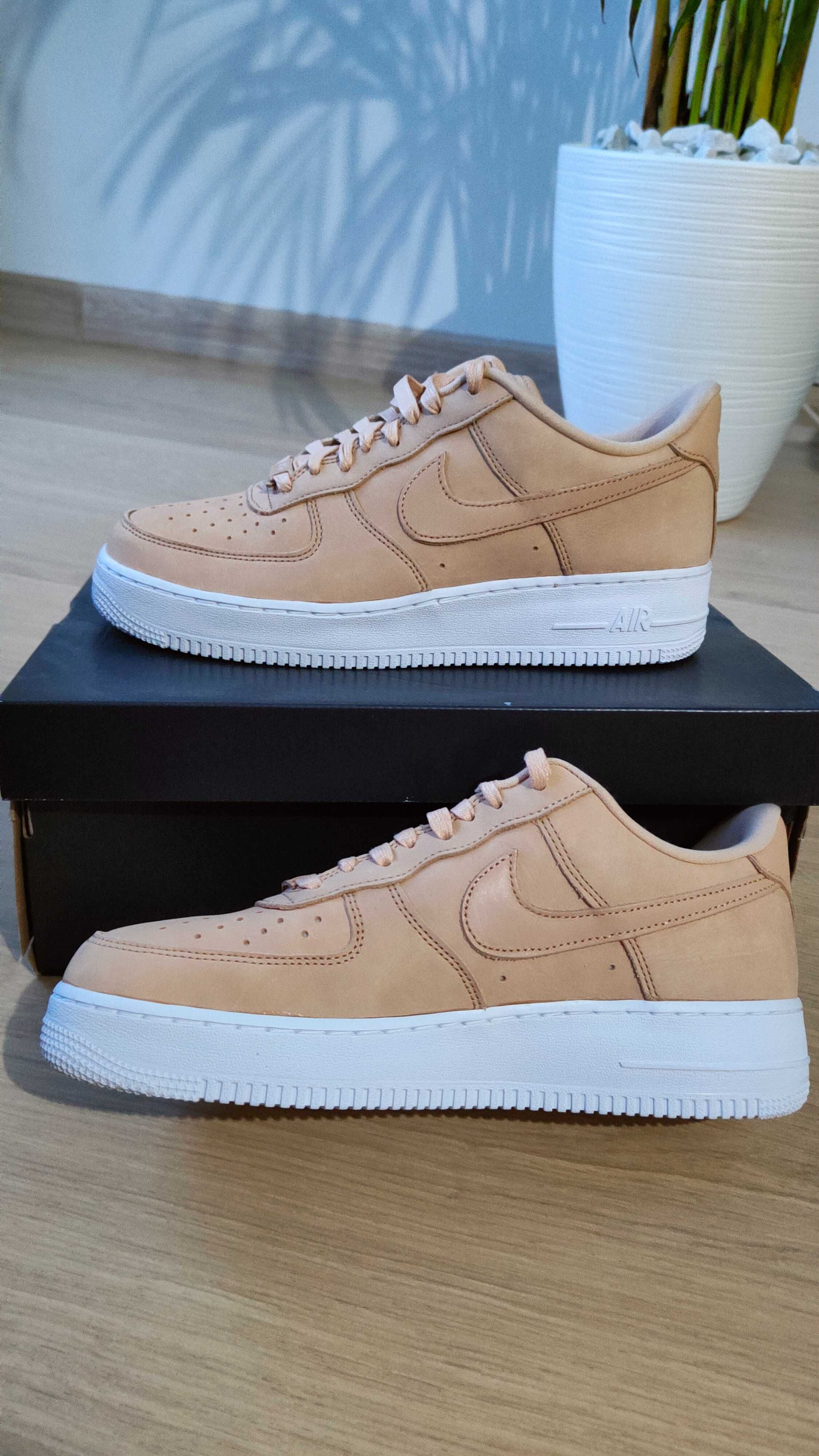 Nowe Air Force 1 Premium Beige rozmiar 43 eu 28 cm