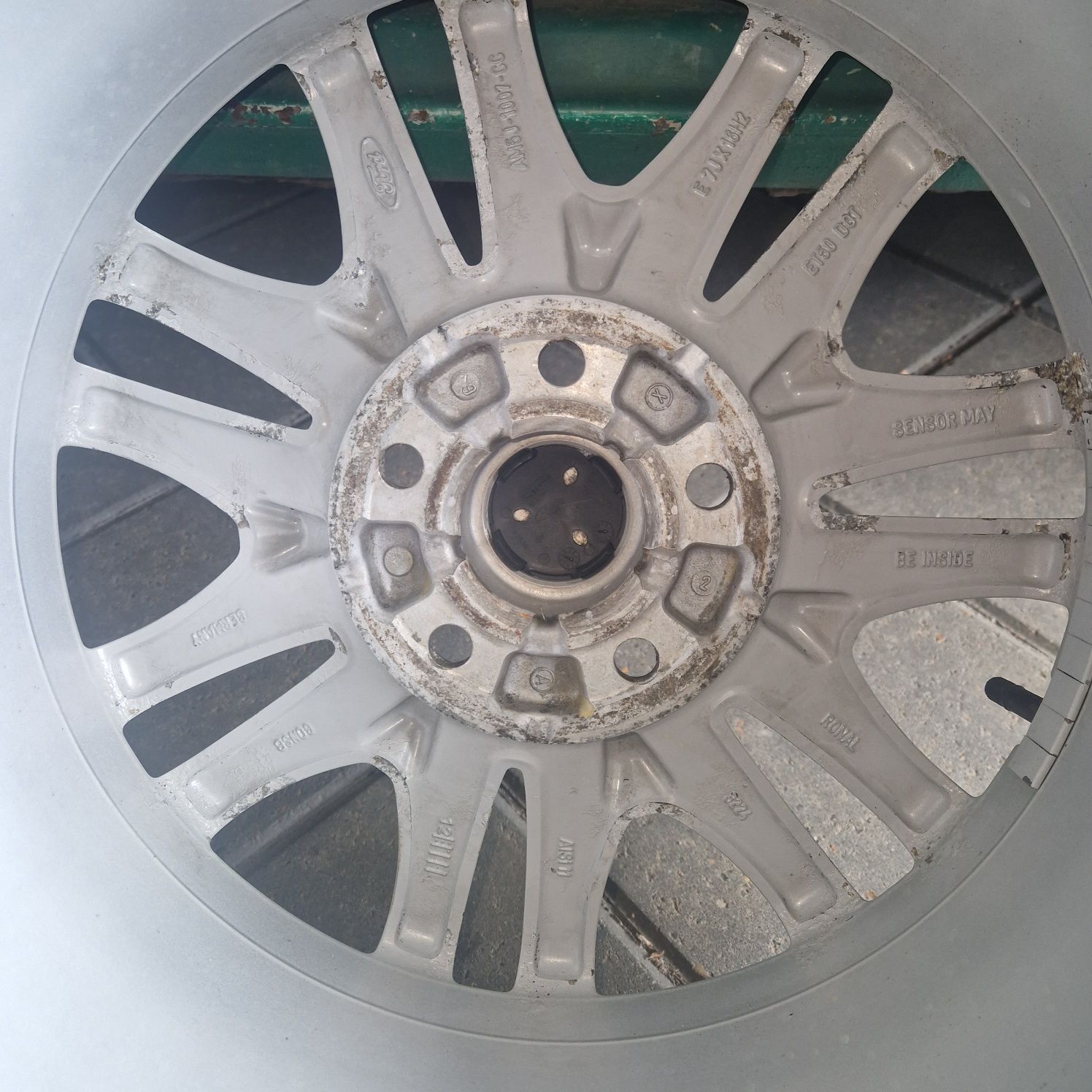 Alufelgi ford focus 16" cali 5x108 ET50 felgi ori