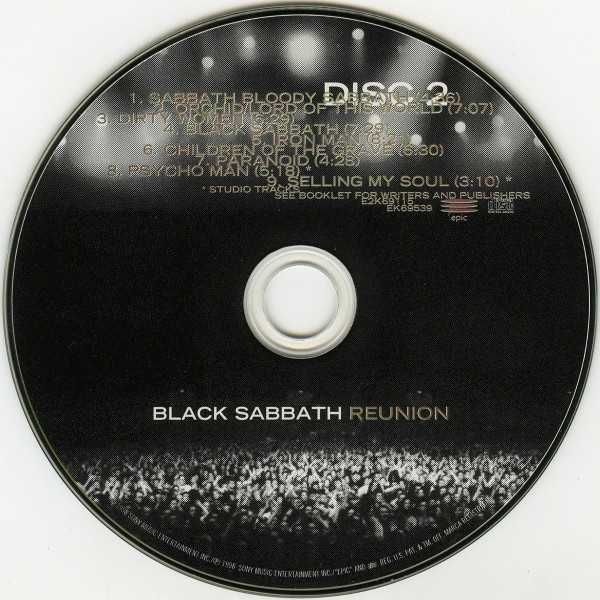 2xCD Black Sabbath - Reunion