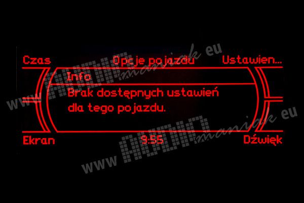 AUDI Q7 MMI LOW BASIC polskie menu lektor mapa