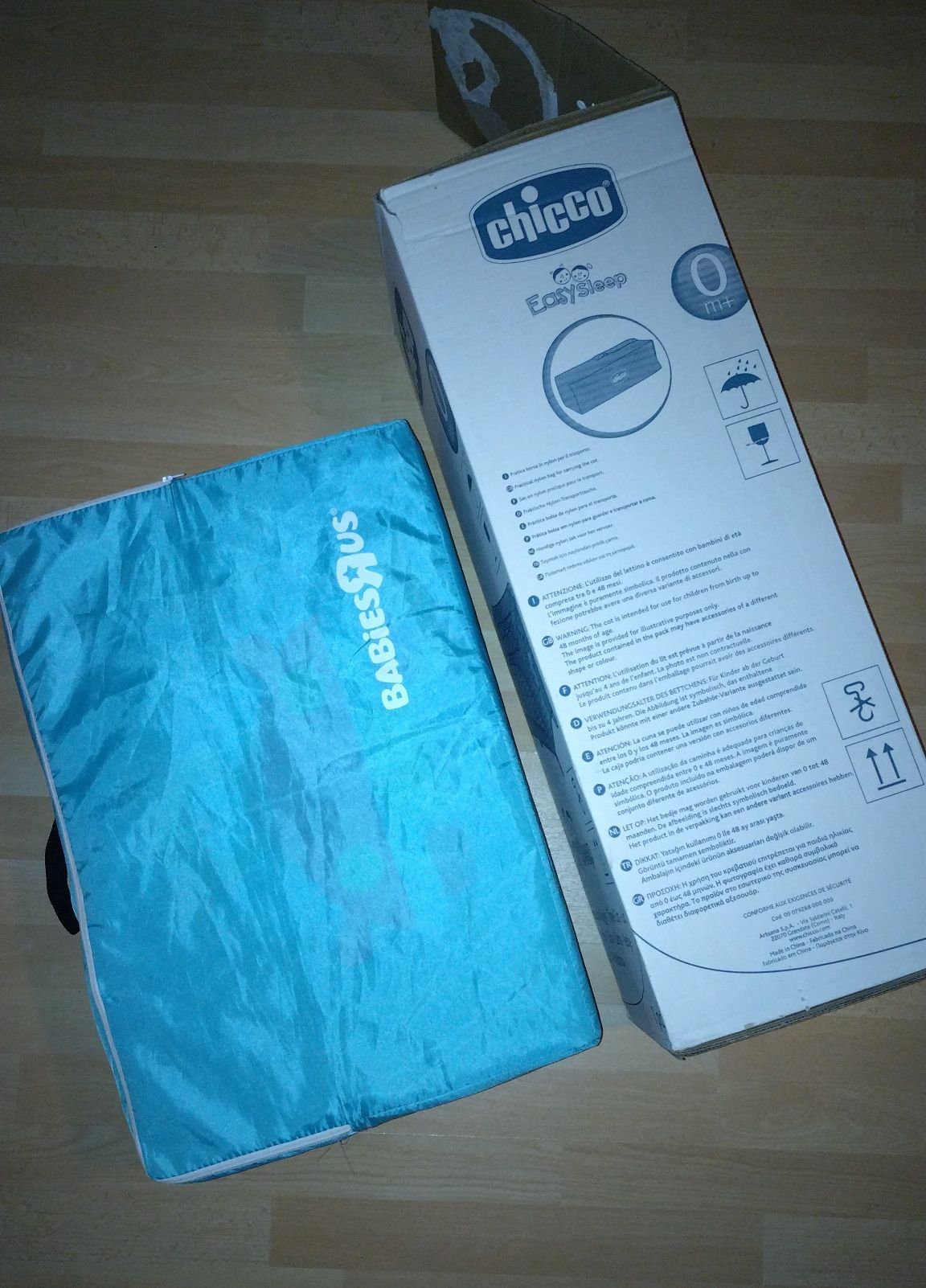 Cama Easy Sleep da Chicco + colchão toys'r'us