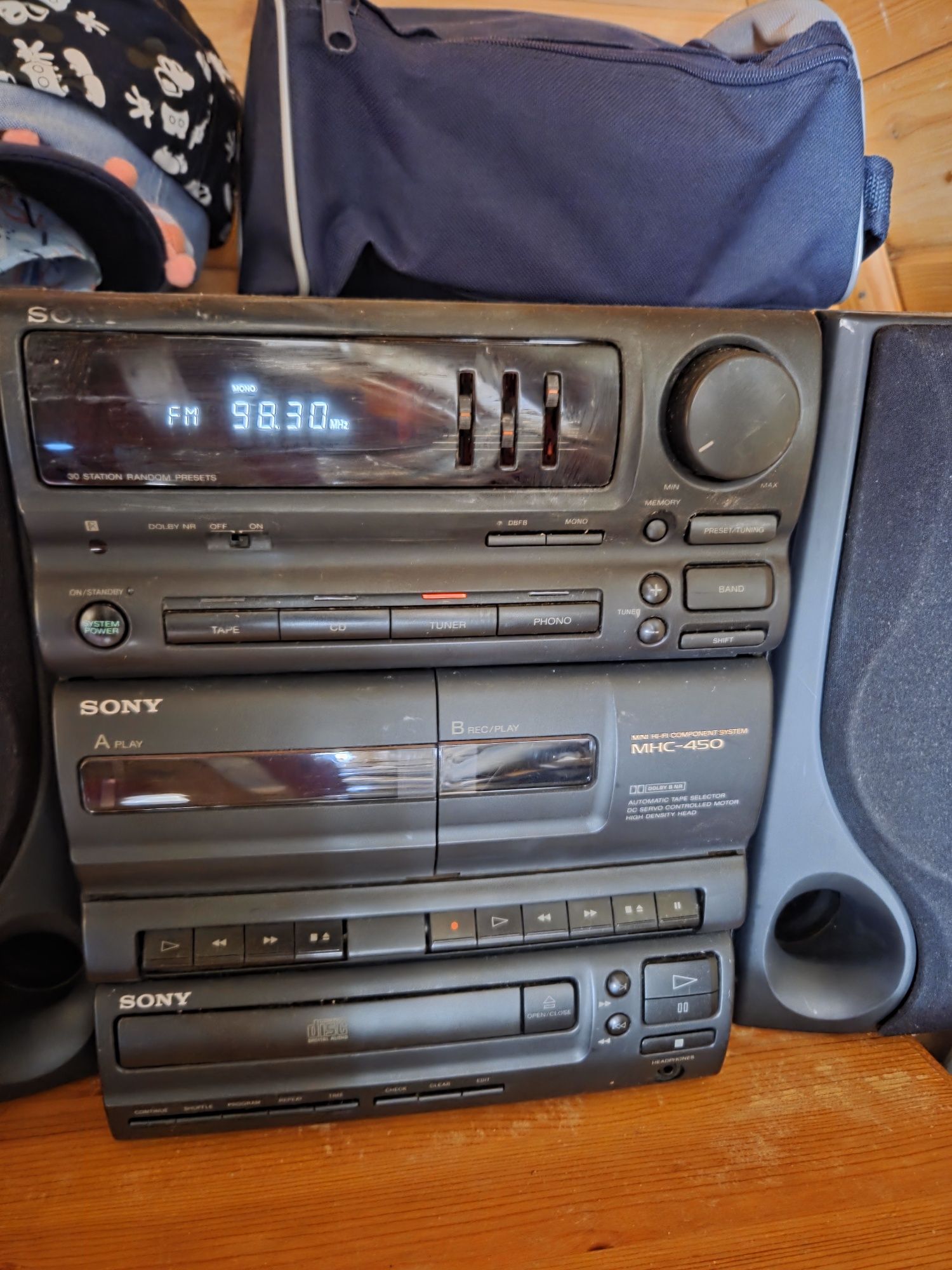 Wieża SONY retro