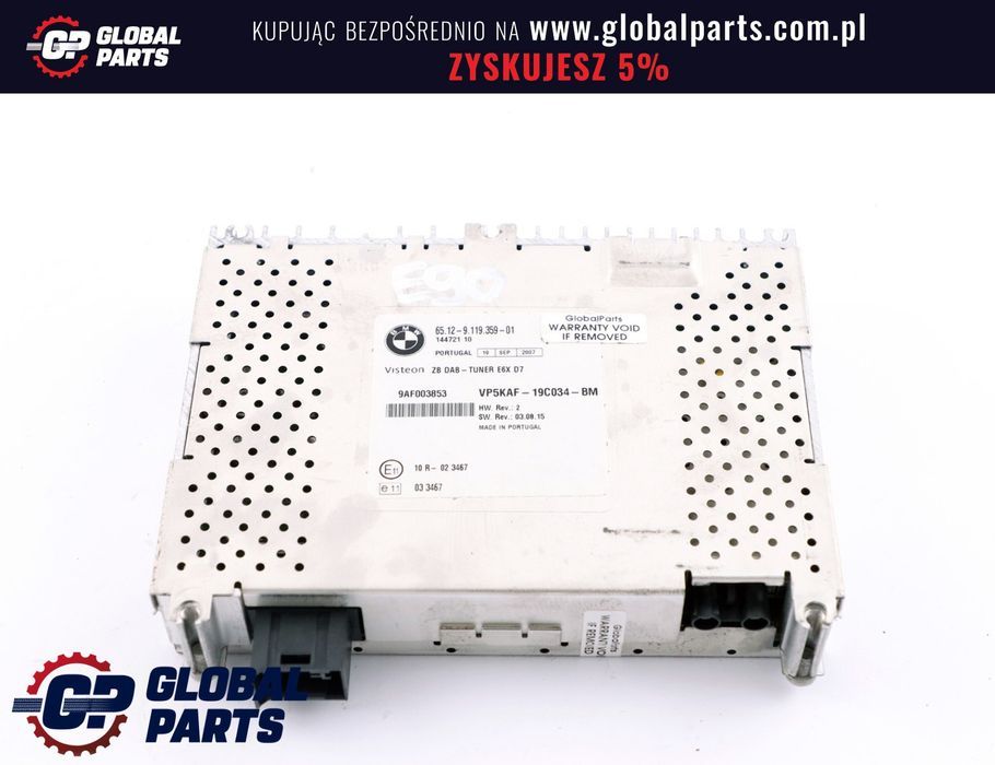 BMW E60 E61 E63 E81 E87 E90 Moduł Sterownik DAB