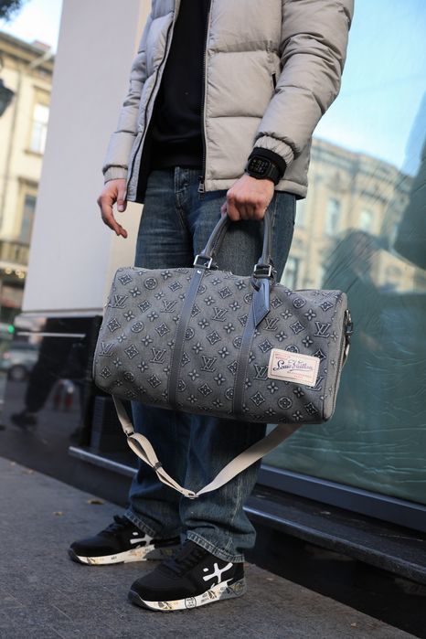 Чоловіча сумка Louis Vuitton мужская сумка дорожная поіздок дорожня