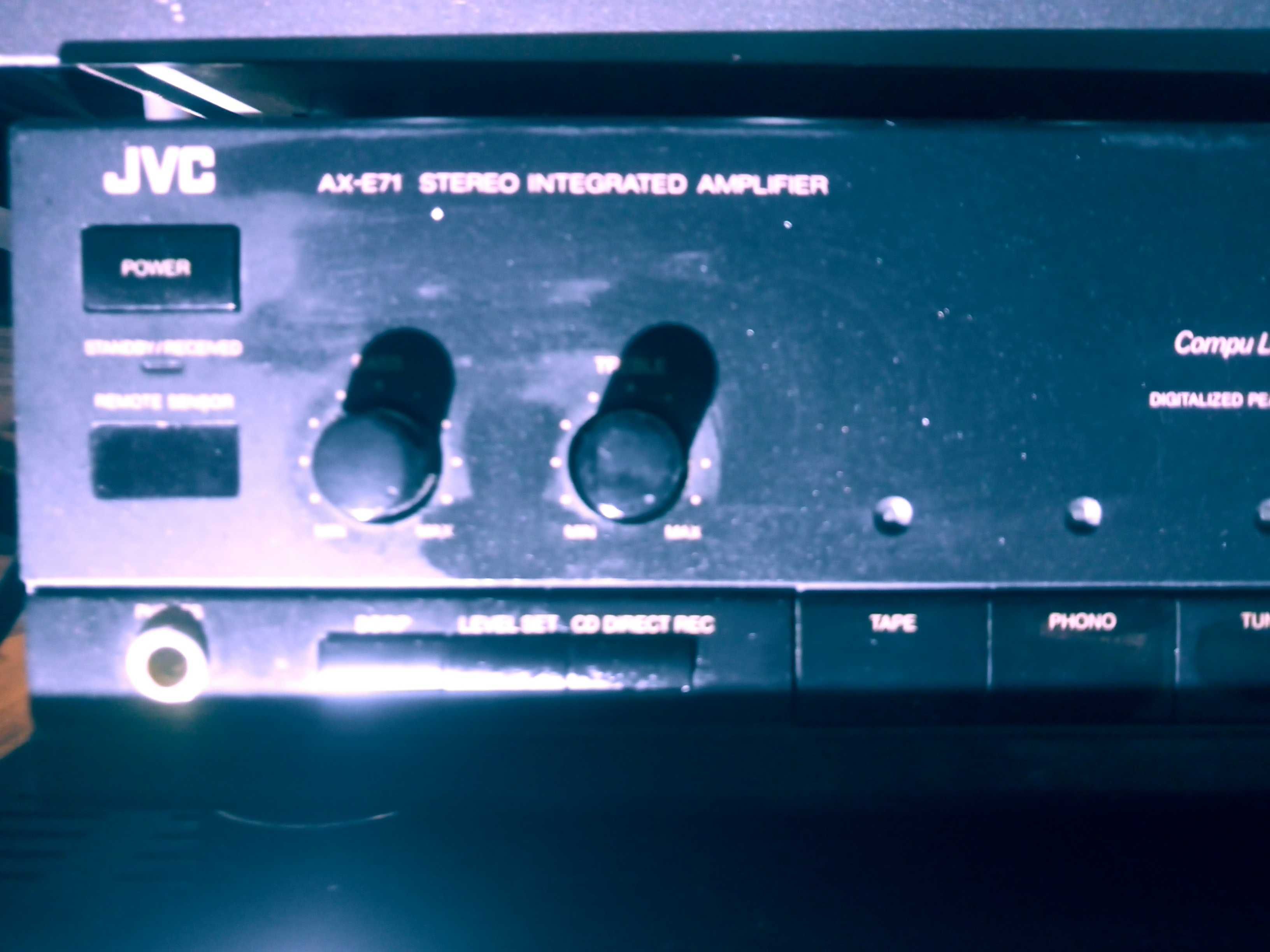 Wzmacniacze JVC AX-71. GRUNDIG R-R303. KENWOOD KA-3750