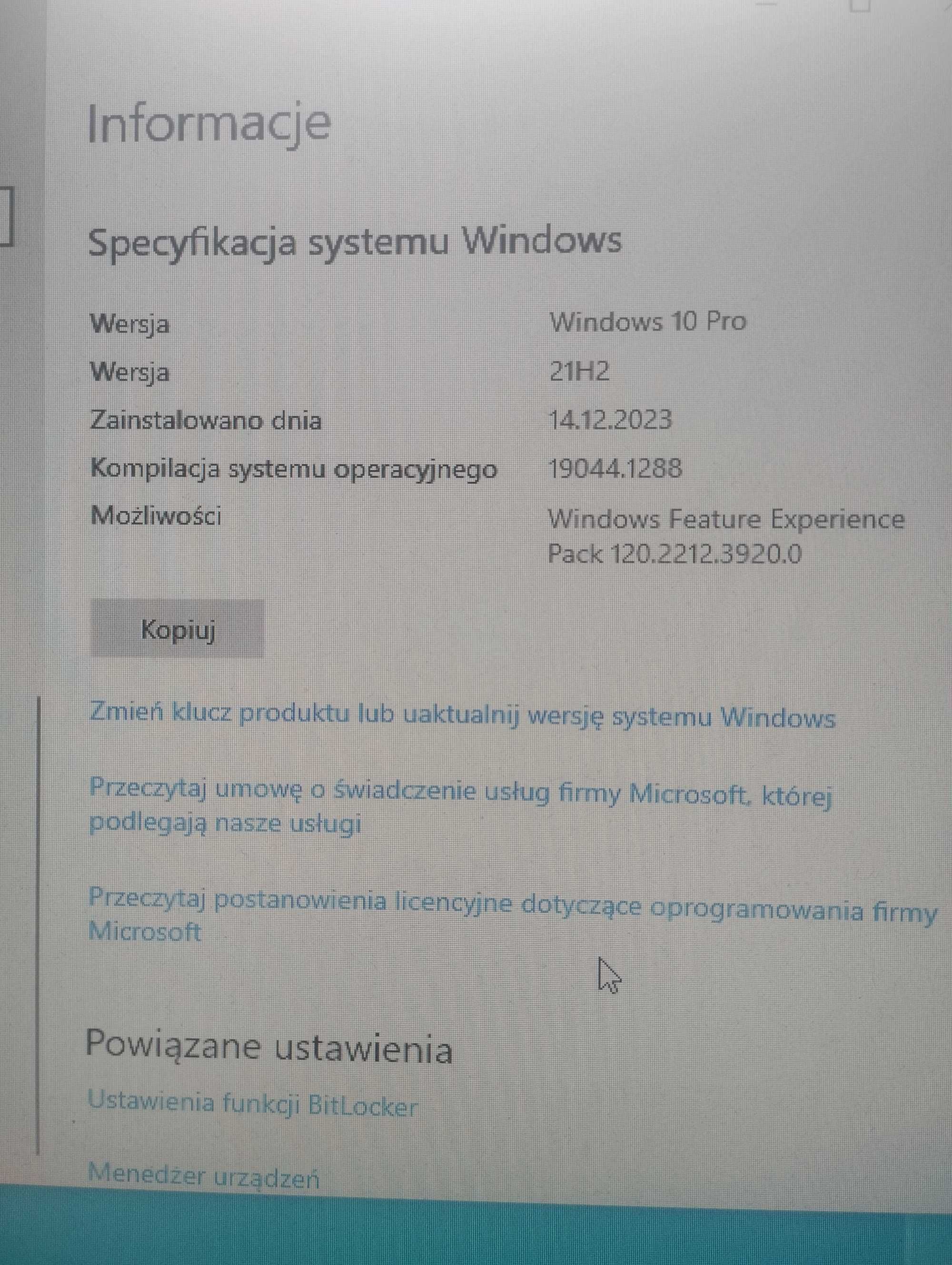 Sprzedam komputer stacjonarny