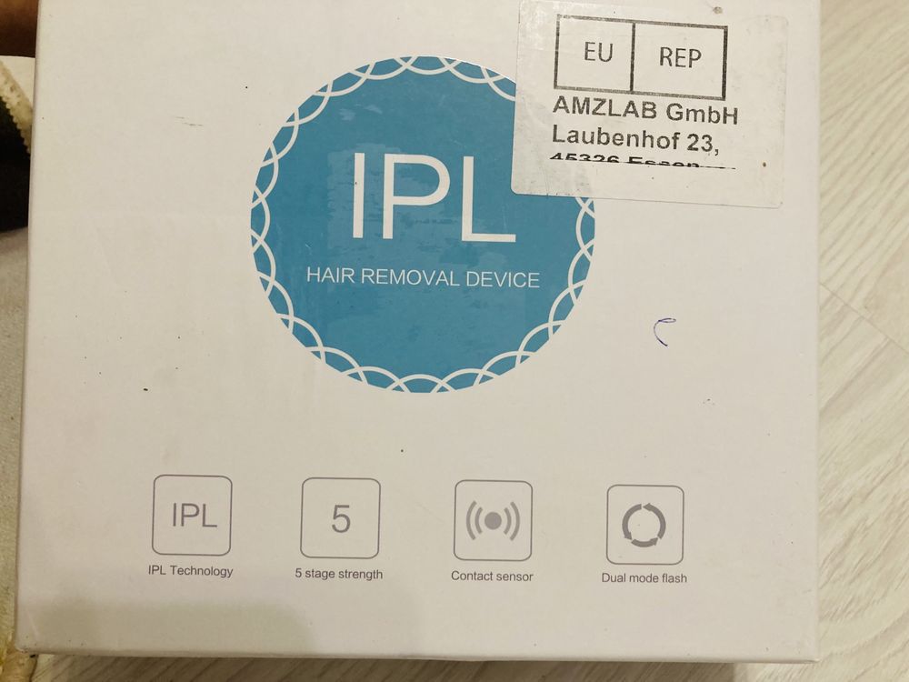 Depilator ipl laserowy nowy