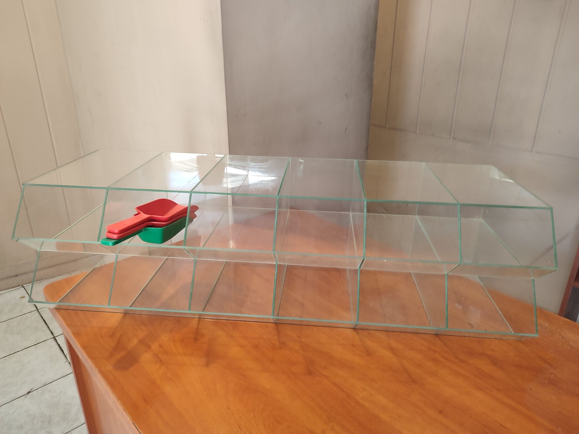 Dyspenser Pojemnik szklany na sypkie produkty