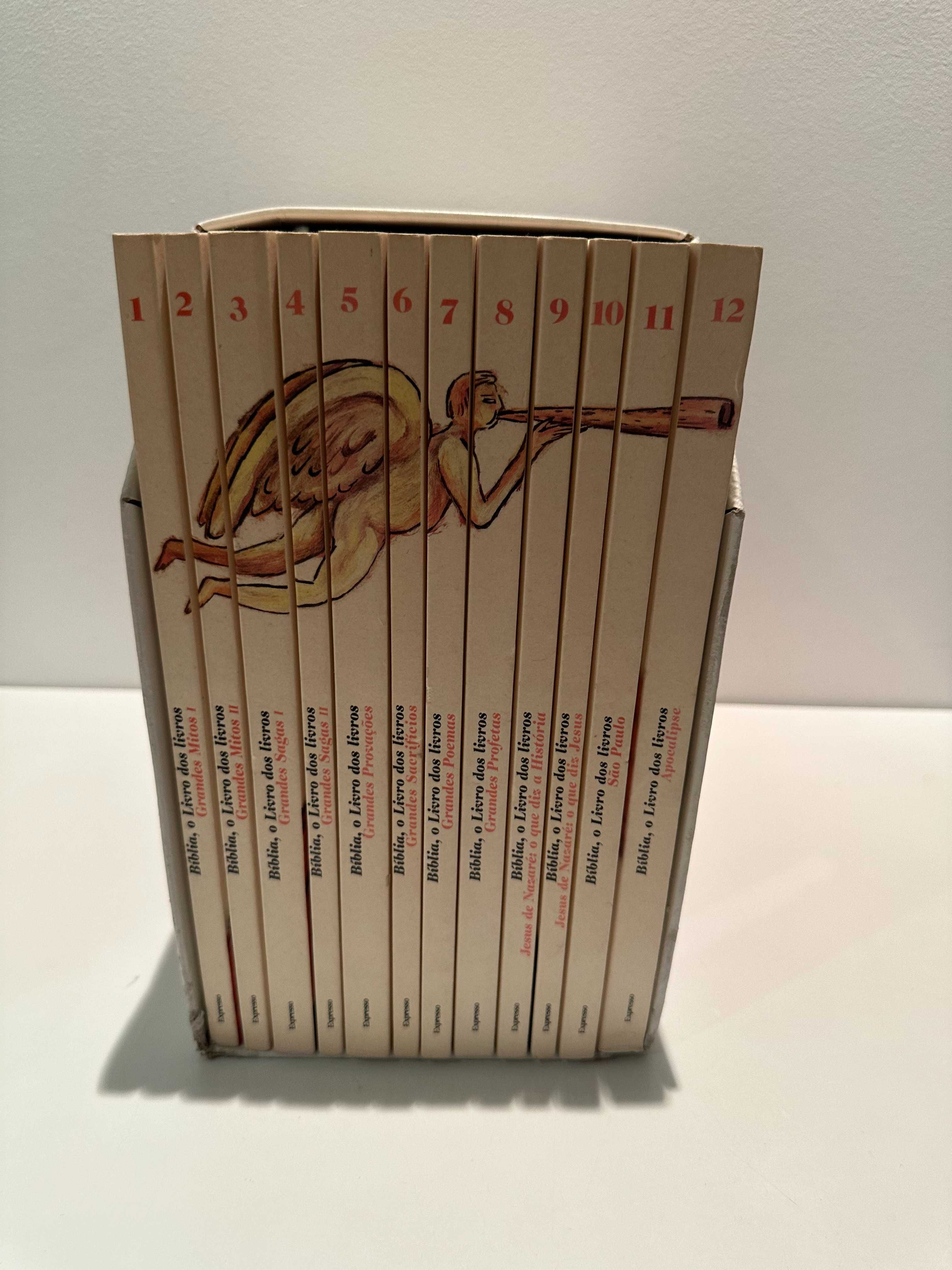 Bíblia -  O Livro dos Livros - 12 volumes - edição Expresso