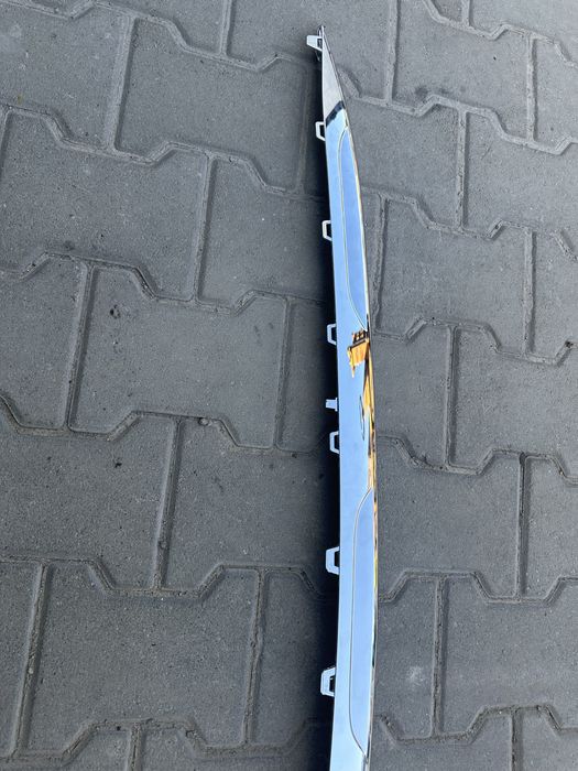 Накладка переднього бампера нижня w167 v167 gle amg