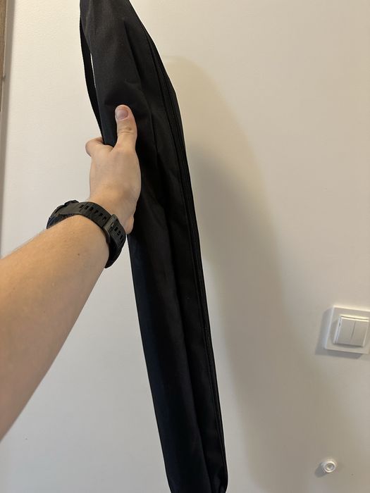 Lekki, aluminiowy statyw z pokrowcem 85-204 cm, 821 g, czarny