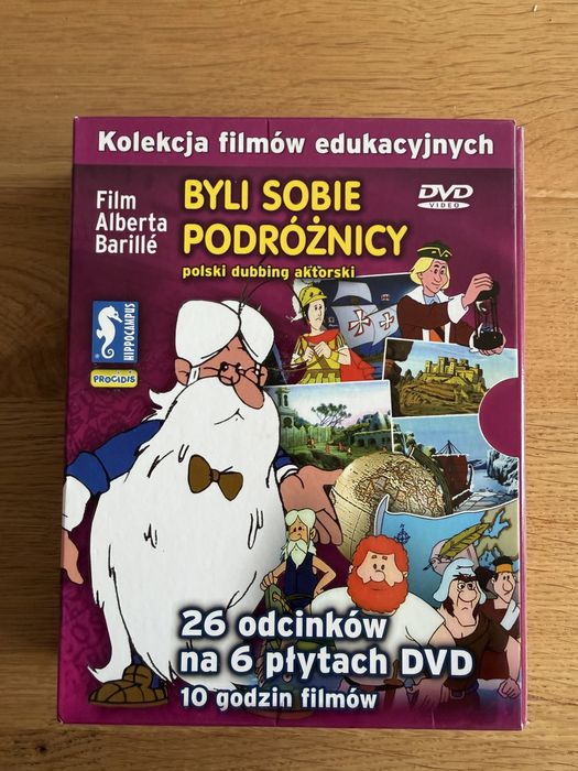 Byli sobie podróżnicy płyty dvd nowe
