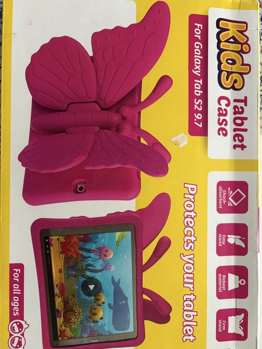 Etui do tableta motyl