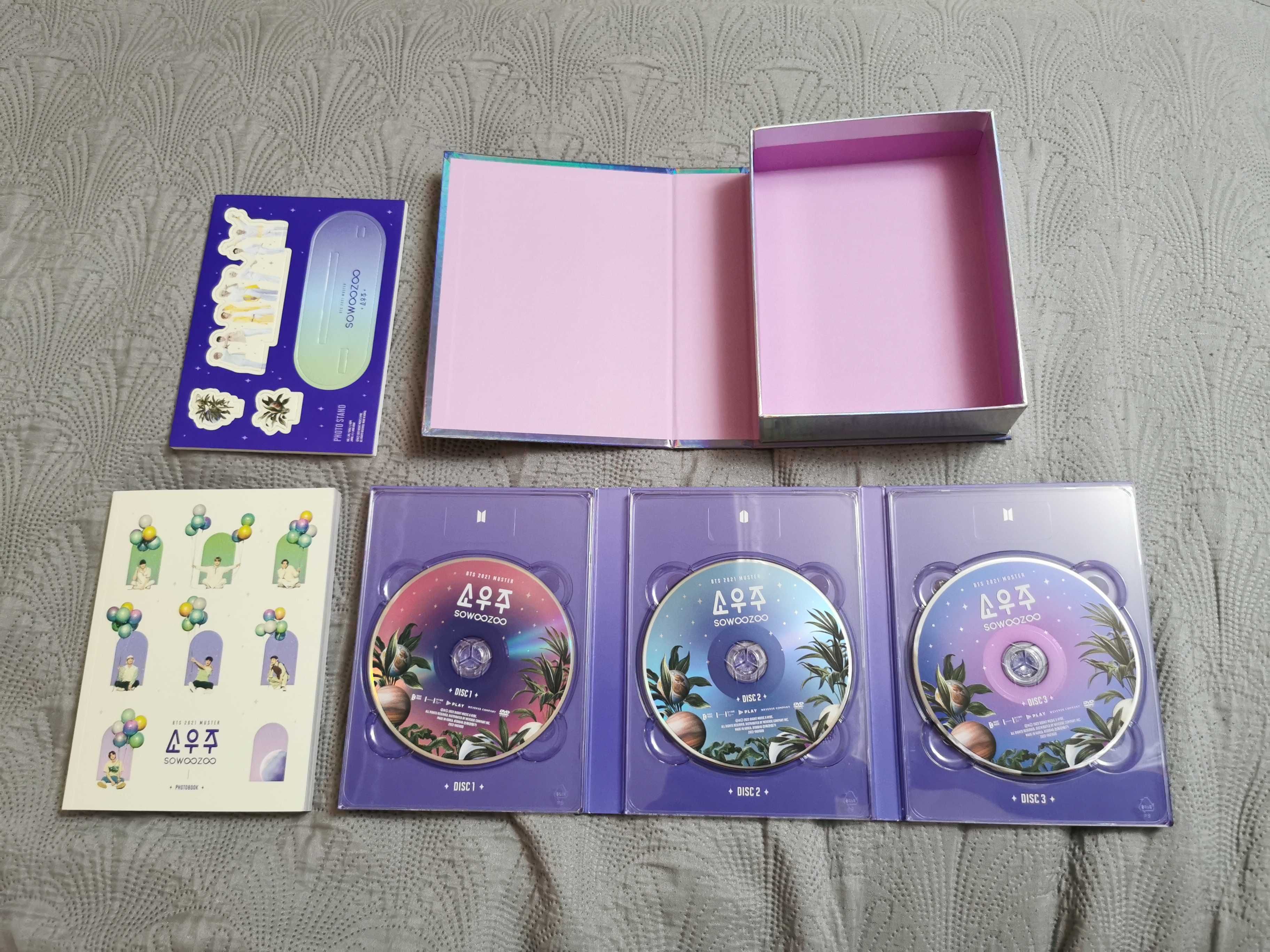 BTS 2021 Sowoozoo Muster DVD - bez karty