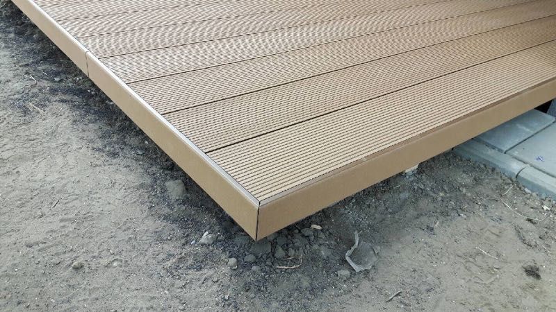 DESKA KOMPOZYTOWA PVC  Ryflowana, Str. Drewna, klasa PREMIUM Cena  m2