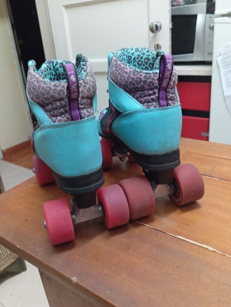 Rio Leopard Quad Skate Roller