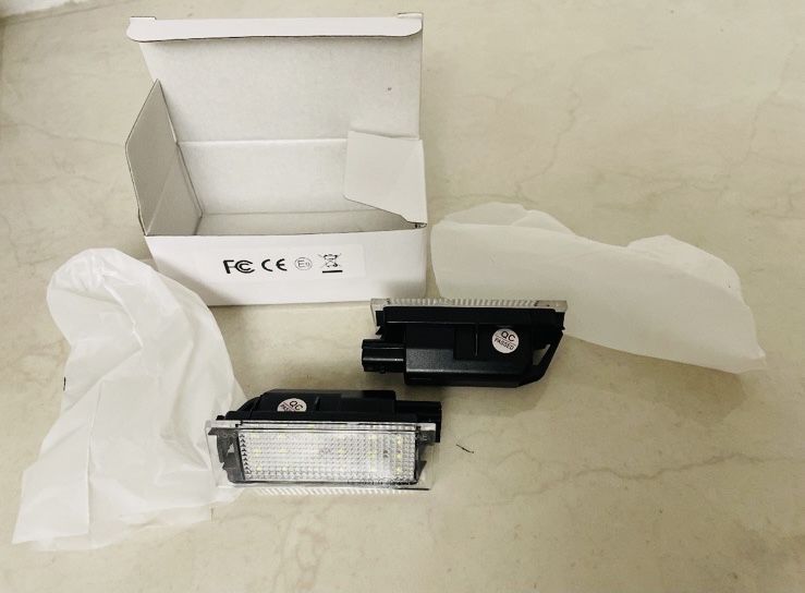 led світлодіод Іподсветка номера Renault Master Trafic Освітлення мото