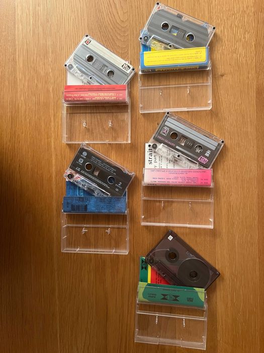 kasety magnetofonowe - Dire Straits - lata 90