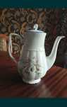 Dzbanek porcelanowy do kawy, herbaty stary Bogucice lata 70,80 porcela