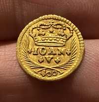 Moeda ouro D. JOAO V Pinto 480 Reis 1736