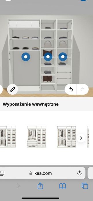 Szafa PAX ikea jak nowa