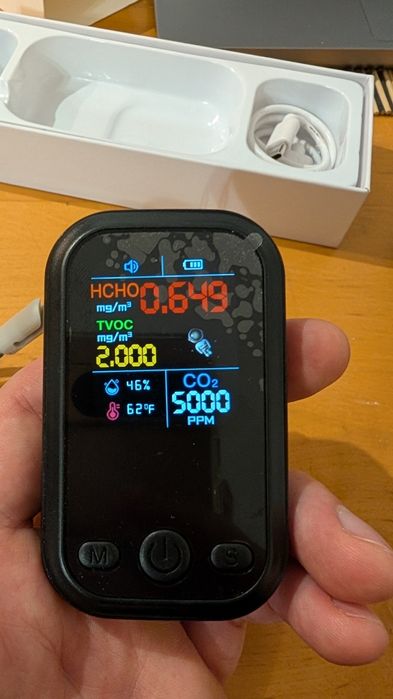 Czujnik jakości powietrza mini nowy