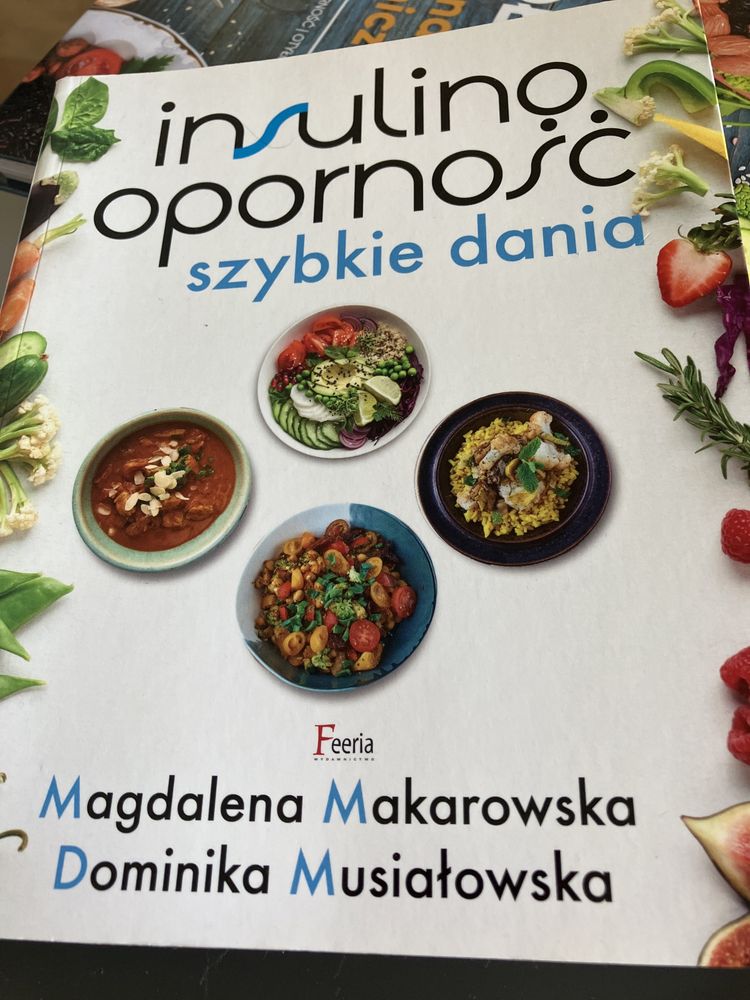 Książka Insulinooporność -szybkie dania