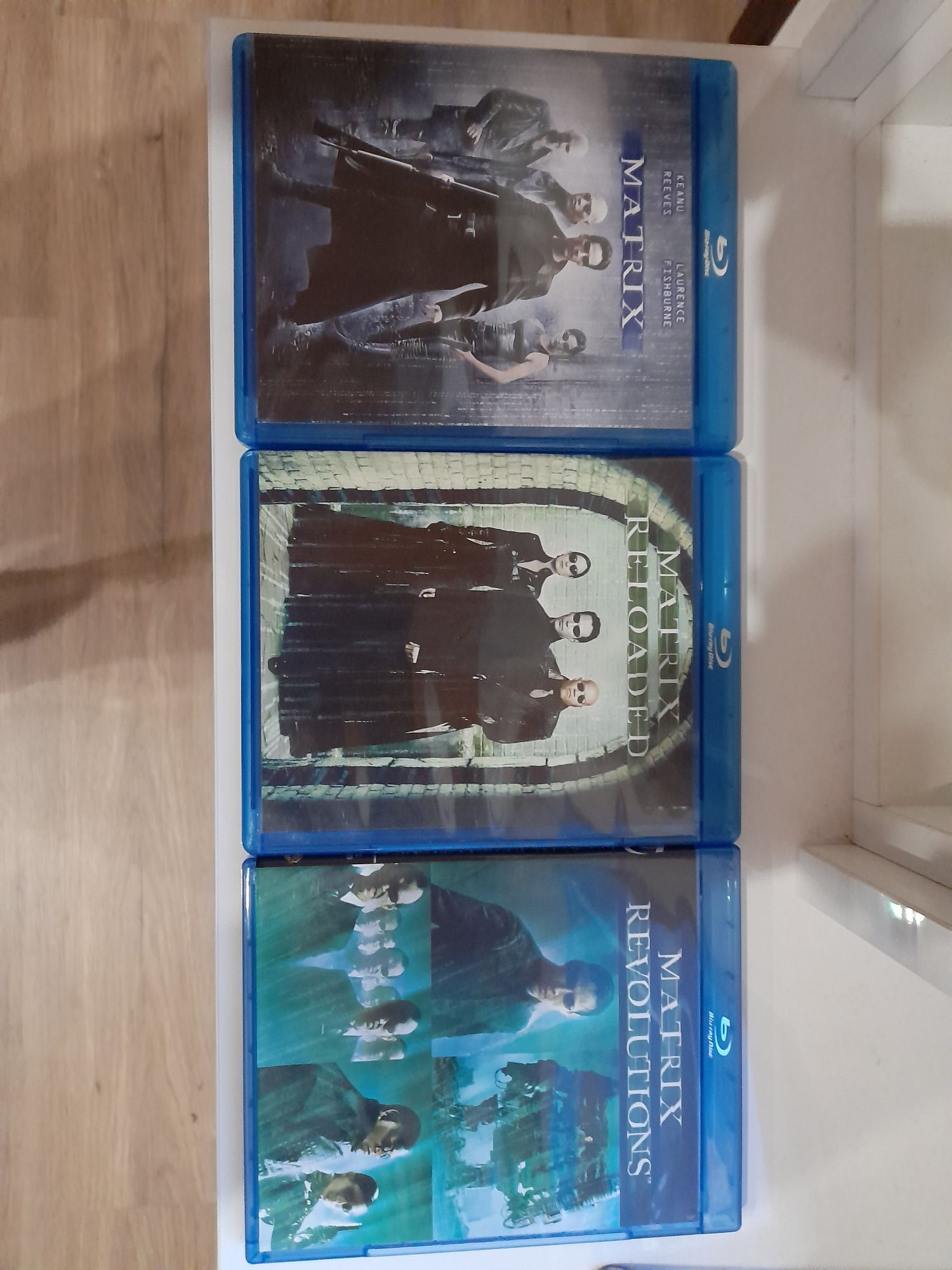 Triologia Matrix blu-ray edições portuguesas com selo igac.