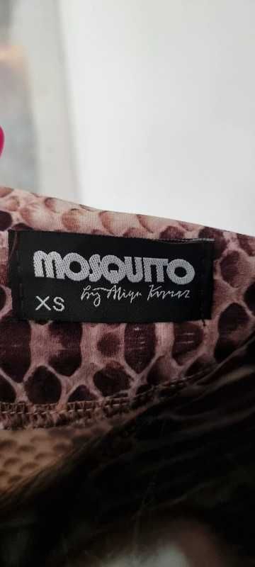 Sukienka kopertowa zwierzęcy print Mosquito r.XS/S
