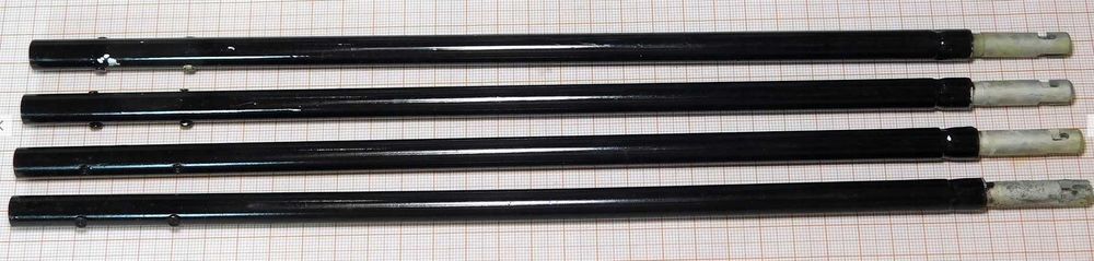 Przedłużenie-kolanko anteny prętowej koralikowej NIEUŻYWANE - 4 sztuki