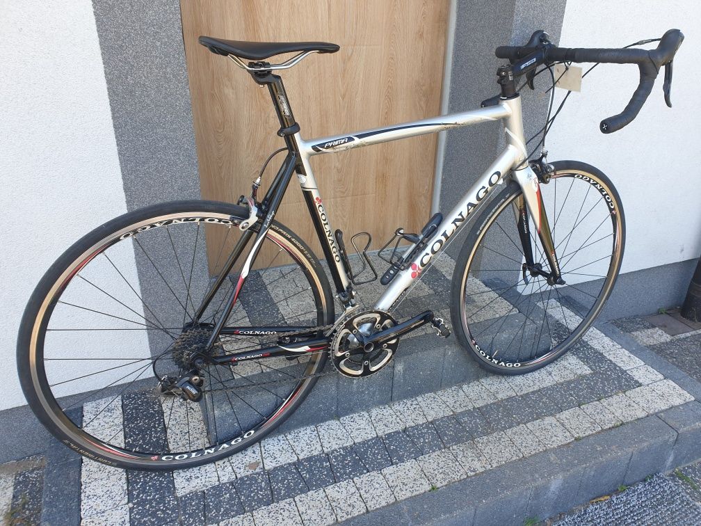 Colnago prima  widelec carbon, napęd 105