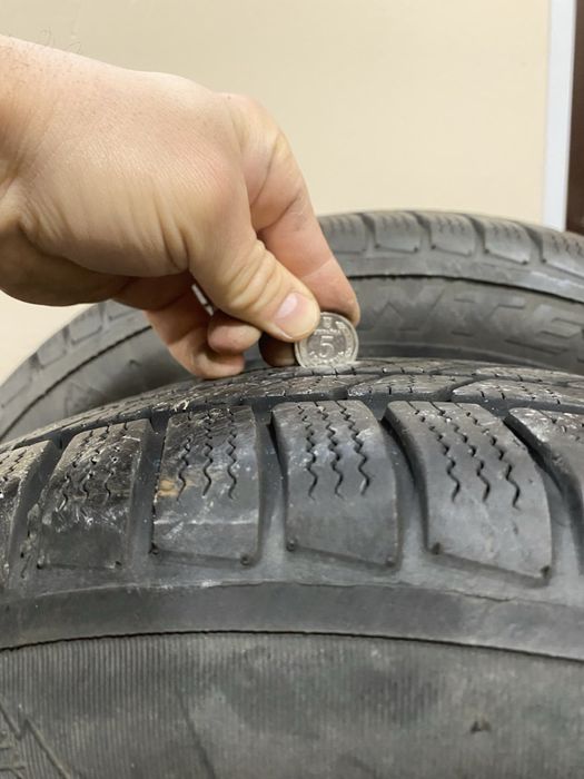 ЗИМОВІ шини 195/65R15 з дисками Skoda Roomster Fabia