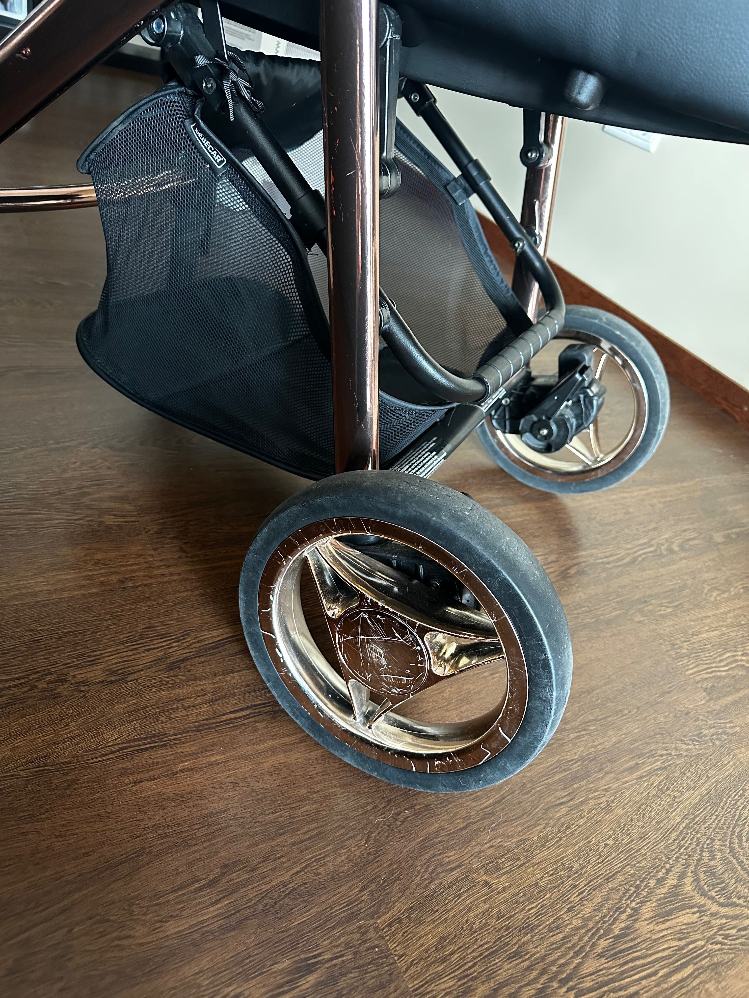 Trio Bébécar V-Pack completo com base isofix