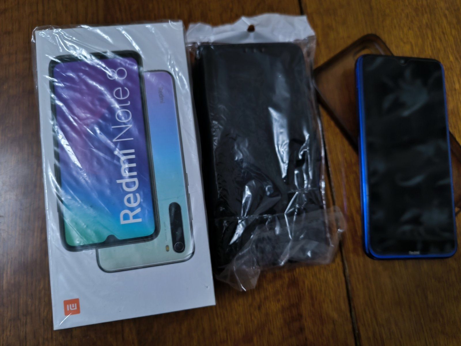 Xiaomi Redmi Note 8 4/128GB blue +чехол