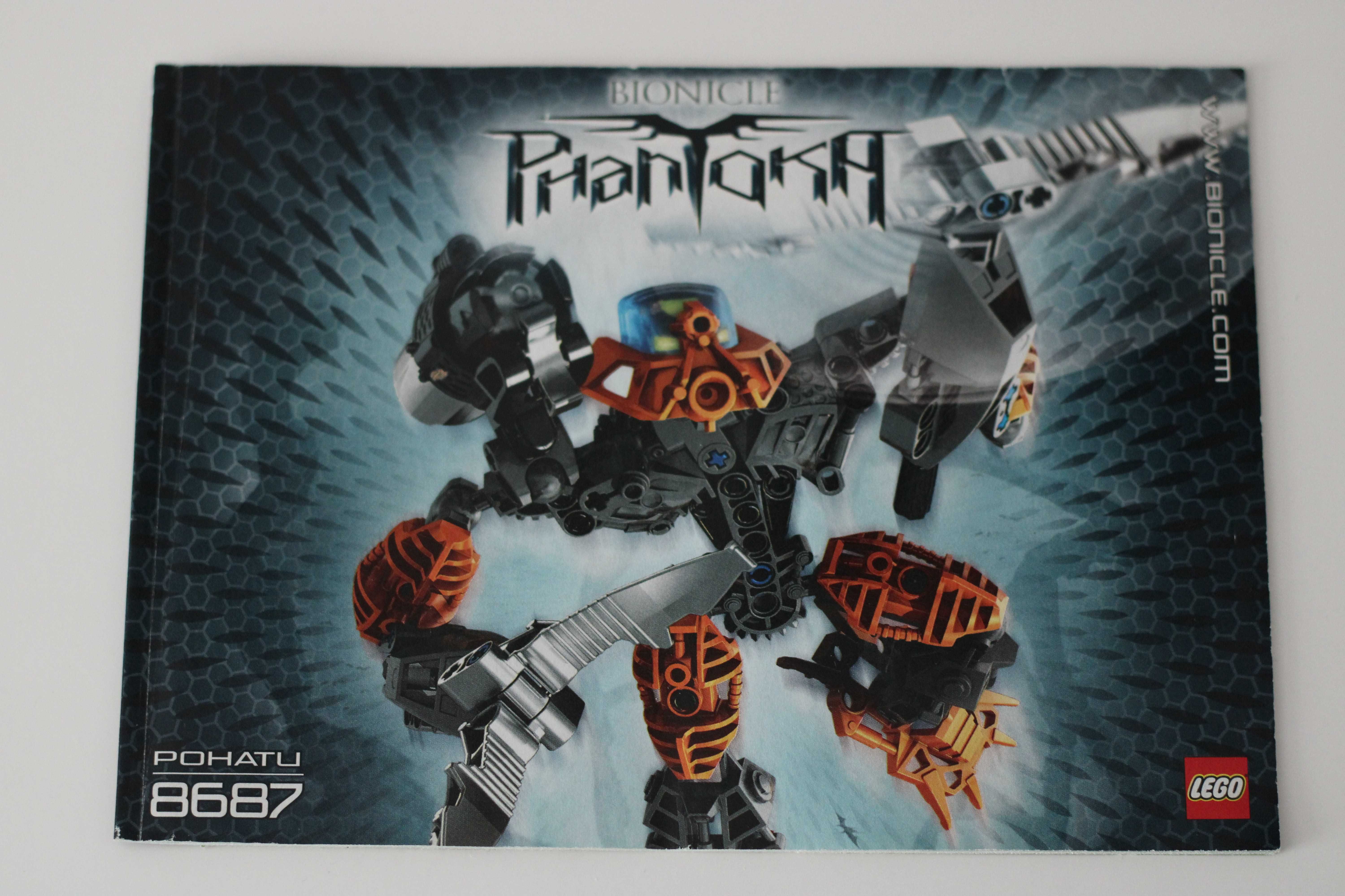 Zestaw LEGO® 8687 Bionicle - Toa Pohatu używany