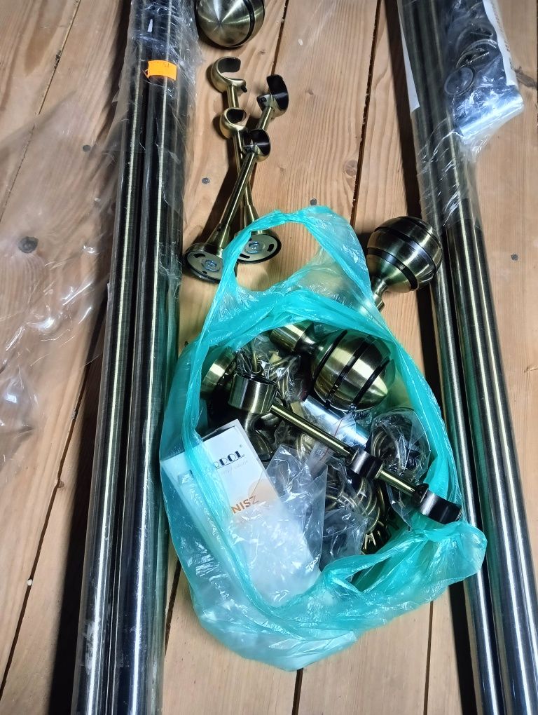 Karnisz podwójny 25/19mm 3metry